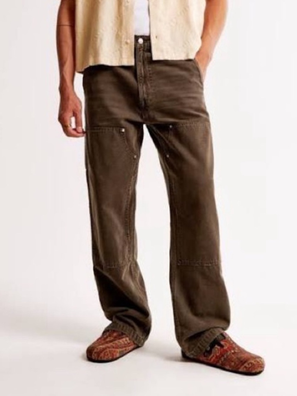 Abercrombie & Fitch baggy workwear Jean
